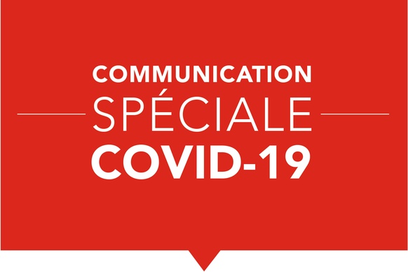 Communication spéciale COVID-19